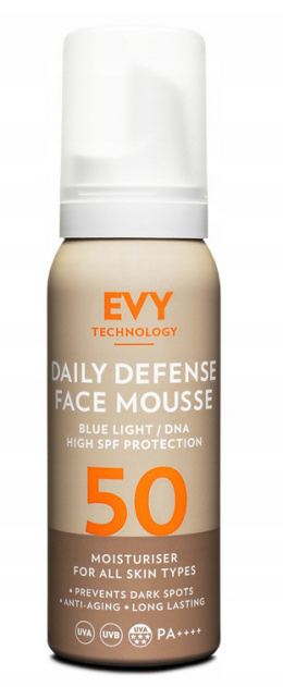 EVY TECHNOLOGY - DAILY UV FACE MOUSSE SPF 50 75 ML