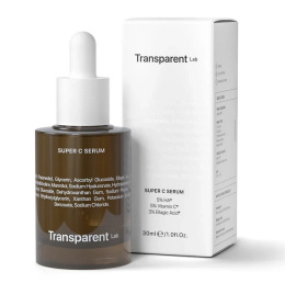 TRANSPARENT LAB SUPER C SERUM - serum z witaminą C 5% i kwasem hialuronowym - 30ml