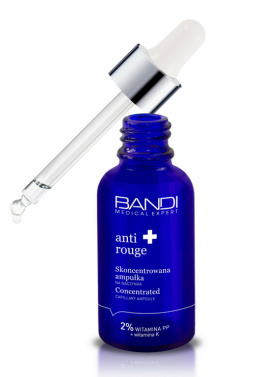 BANDI - ANTI ROUGE Skoncentrowana ampułka na naczynka 30ml