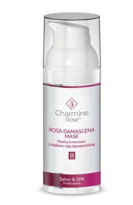 CHARMINE ROSE - ROSA DAMASCENA MASK MASKA KREMOWA Z OLEJKIEM RÓŻY DAMASCEŃSKIEJ 50ML