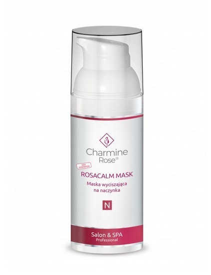 CHARMINE ROSE - ROSACALM MASK (NEW GENERATION) MASKA WYCISZAJĄCA NA NACZYNKA 50ML