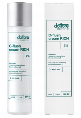 DOTTORE - C-flush cream RICH Odżywczo-przeciwzmarszczkowy krem do twarzy z witaminą C