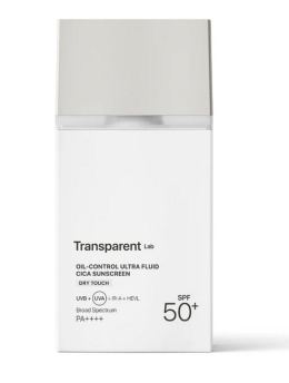 TRANSPARENT LAB - Transparent Lab Oil Control Ultra Fluid Cica Sunscreen matujący krem SPF 50 100ml