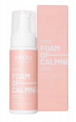 VEOLI BOTANICA - FOAM OF CALMNESS Kojąca pianka do mycia twarzy 150ml