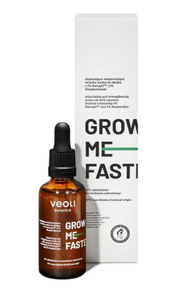 VEOLI BOTANICA - GROW ME FASTER Stymulująco - wzmacniająca wcierka wodna 50ml